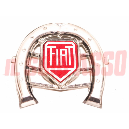 STEMMA FREGIO EMBLEMA ROSONE FIAT 600 - D - MULTIPLA FERRO DI CAVALLO ACCESSORIO