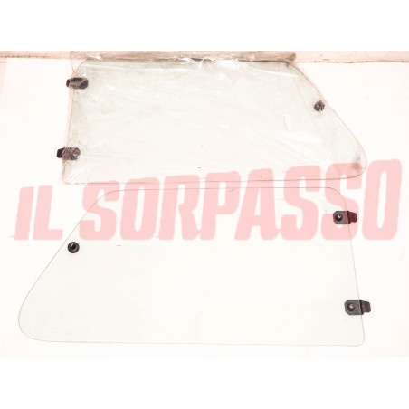 VETRI LATERALI APRIBILI VOLETTI DESTRO SINISTRO AZZURRATI FIAT PANDA 30 45 4x4