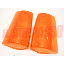 PLASTICHE FANALINI ANTERIORI DESTRO + SINISTRO FIAT PANDA 750 1000 CARELLO