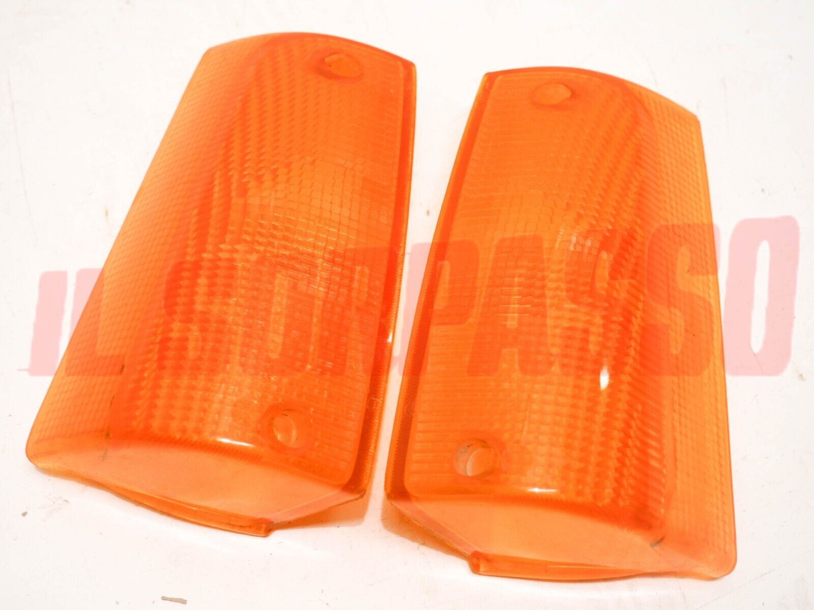 PLASTICHE FANALINI ANTERIORI DESTRO + SINISTRO FIAT PANDA 750 1000 CARELLO