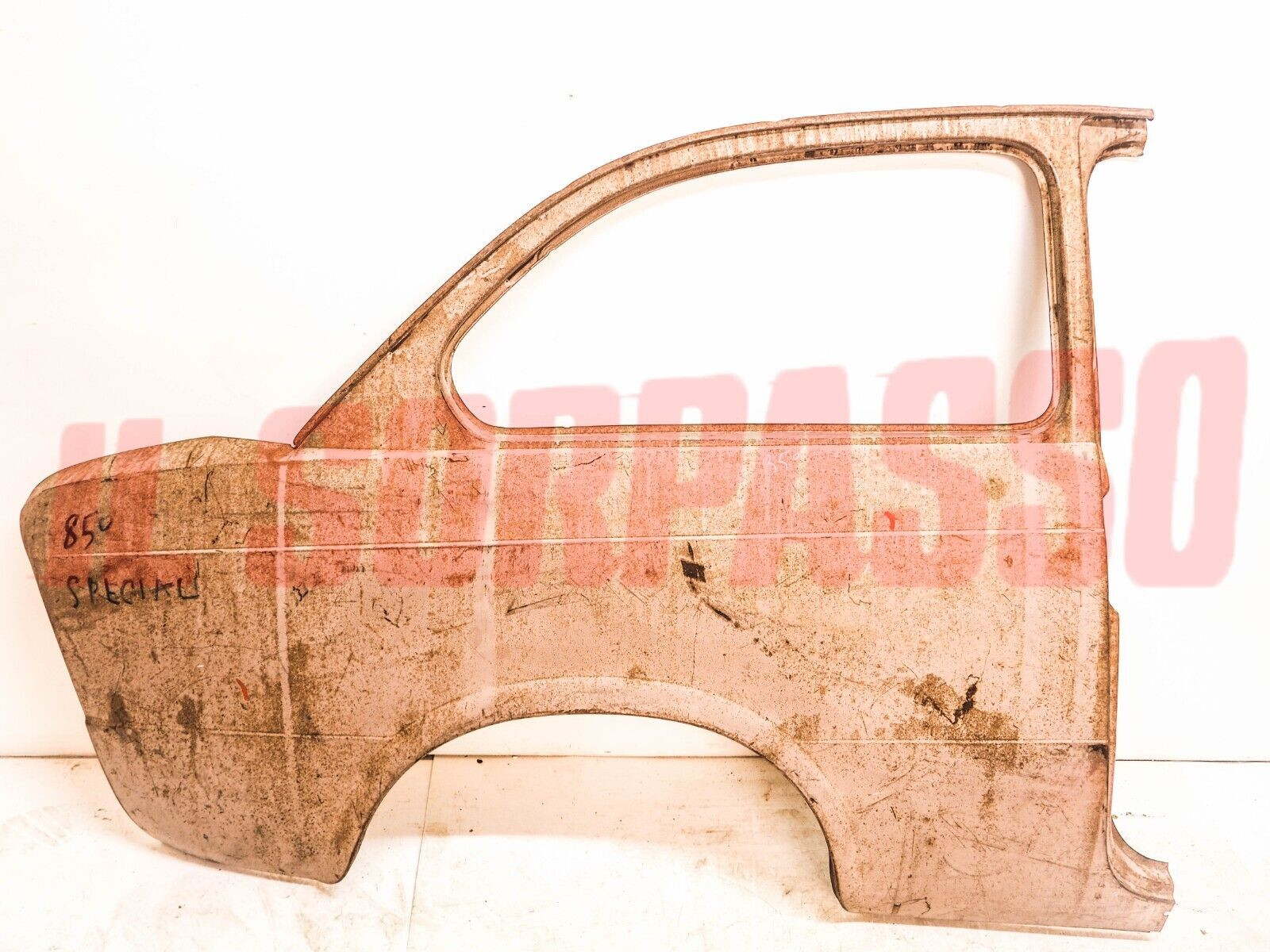 PARAFANGO FIANCO GIROVETRO POSTERIORE DESTRO FIAT 850 BERLINA SPECIAL ORIGINALE