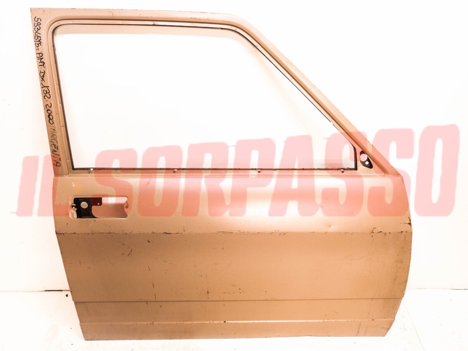 PORTA PORTIERA ANTERIORE DESTRA FIAT 132 2000 cc - ARGENTA ORIGINALE 5934575