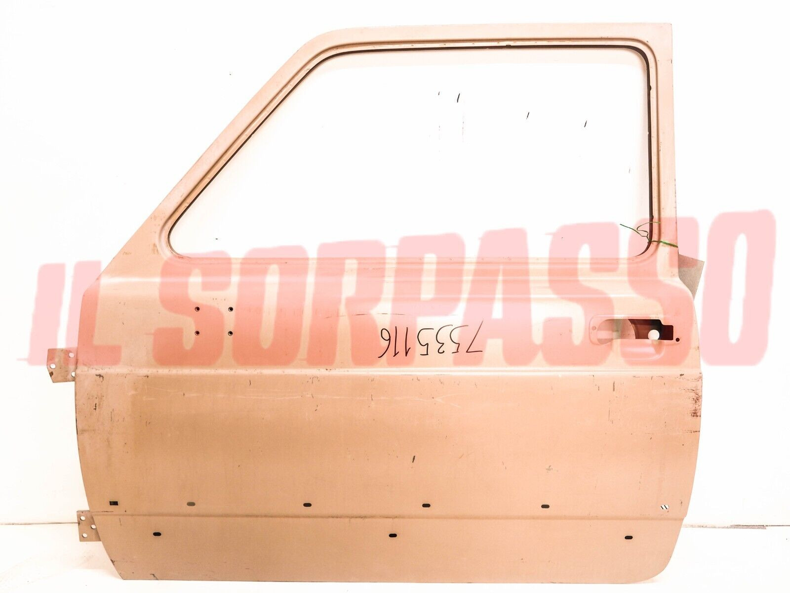 PORTA PORTIERA SINISTRA FIAT 127 3 SERIE + SPORT 75 HP ORIGINALE 7535116