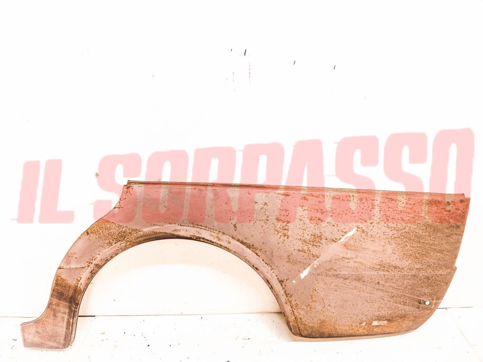 PARAFANGO POSTERIORE FIANCO SINISTRO INFERIORE  FIAT 1100 R ORIGINALE