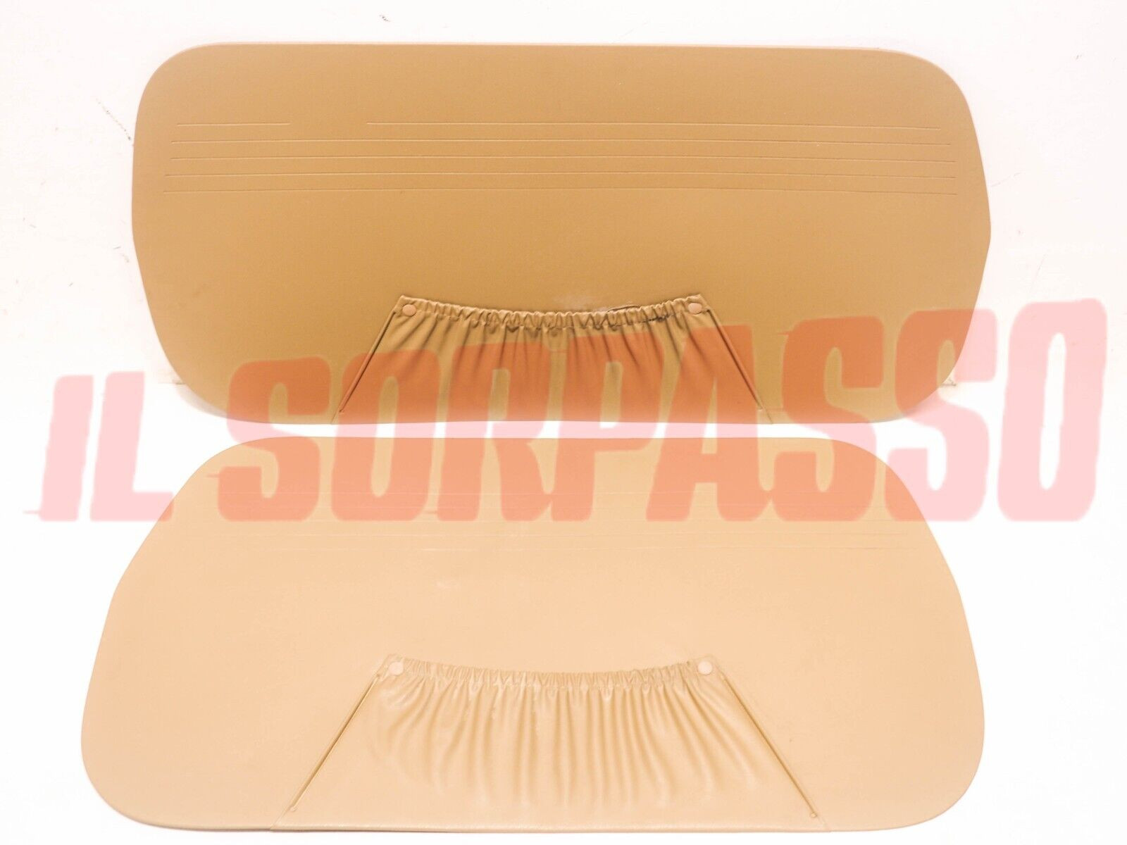 PANNELLI PORTA CONTROVENTO ANTERIORI BEIGE FIAT 600 E FANALONA 750 ORIGINALI