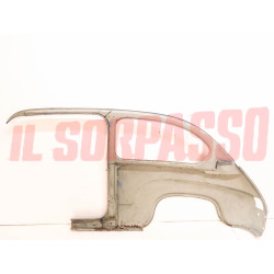 FIANCATA POSTERIORE DESTRA + OSSATURA INTERNA FIAT 600 1 SERIE ORIGINALE