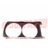 CORNICE CERCHIO FARO FANALE DESTRA FIAT 128 COUPE SL BORDO CROMATO ORIGINALE