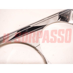 CORNICE CERCHIO FARO FANALE DESTRA FIAT 128 COUPE SL TUTTA CROMATA ORIGINALE