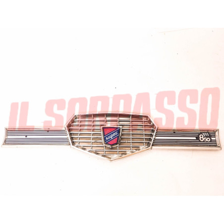 MASCHERINA GRIGLIA BAFFO CALANDRA FIAT 850 SUPER BERLINA SPECIAL CON DIFETTI