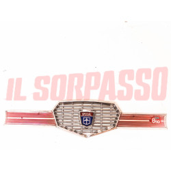 MASCHERINA GRIGLIA BAFFO CALANDRA FIAT 850 BERLINA SPECIAL ACCESSORIO DIFETTATA