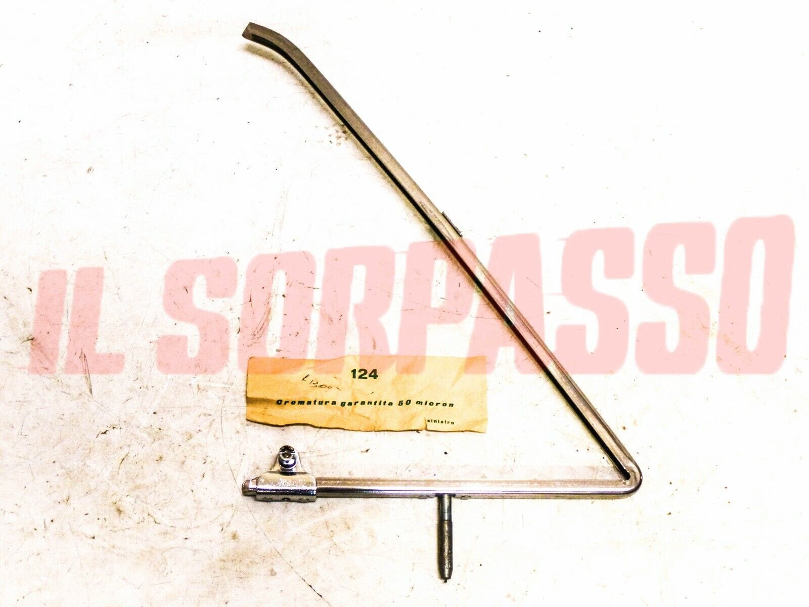 CORNICE DEFLETTORE PORTA SINISTRA FIAT 124 125 BERLINA SPECIAL ORIGINALE