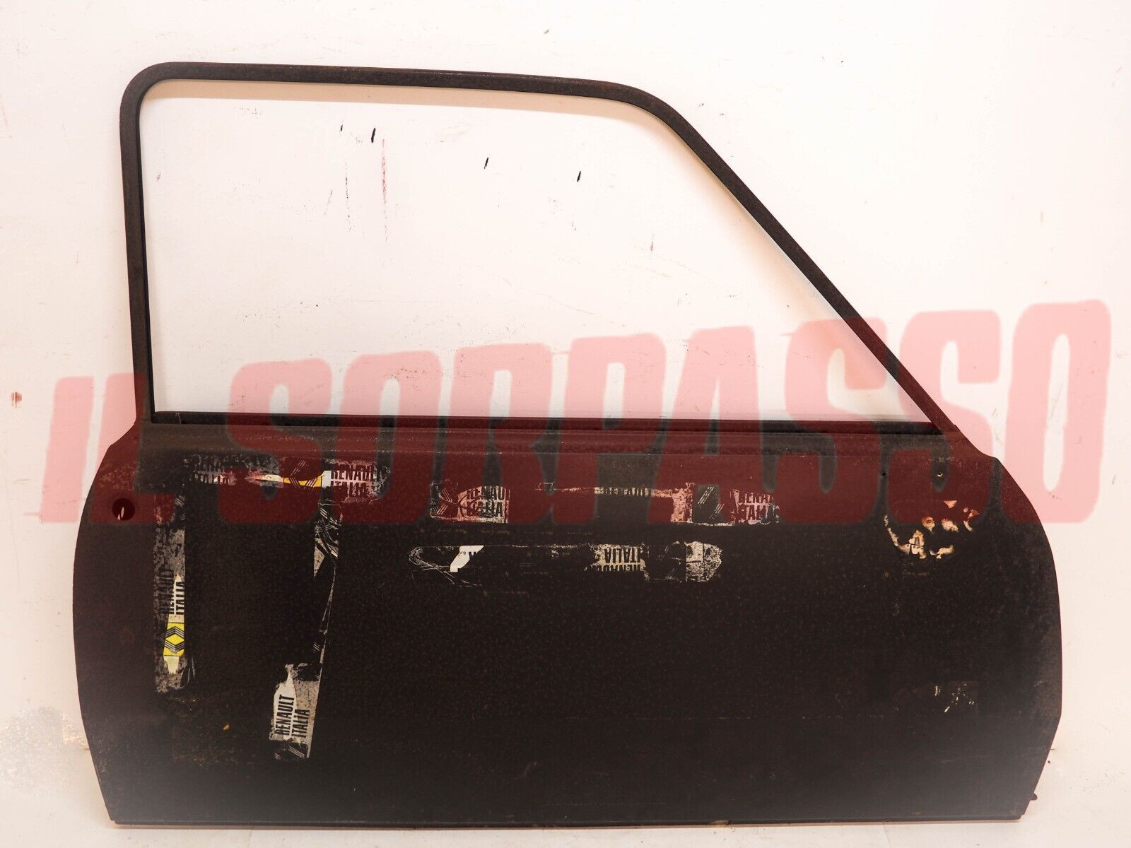 PORTA PORTIERA DESTRA RENAULT 5 R5 3 PORTE - ALPHINE ORIGINALE 7700630622