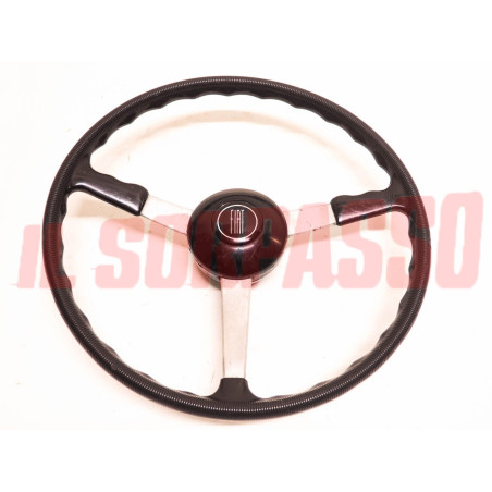 VOLANTE STERZO + PULSANTE CLACSON FIAT 1200 1500 COUPE - SPIDER ORIGINALE