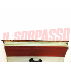 PORTA PORTIERA DESTRA + PANNELLO MANIGLIE VETRO BRACCIOLO NSU PRINZ 4 BEIGE