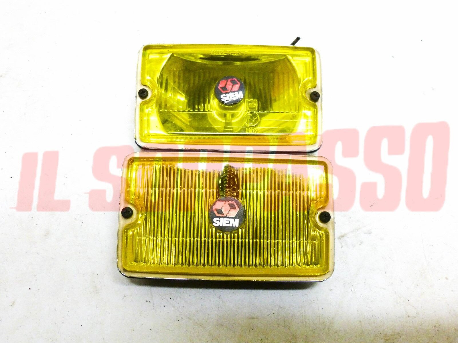 FENDINEBBIA GIALLI RETTANGOLARI SIEM FIAT 127 128 A112 124 125 