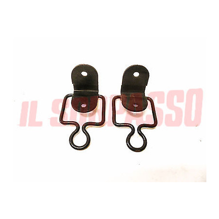 GANCI SCHIENALE SEDUTA SEDILE POSTERIORE AUTOBIANCHI A112 + ABARTH ORIGINALI