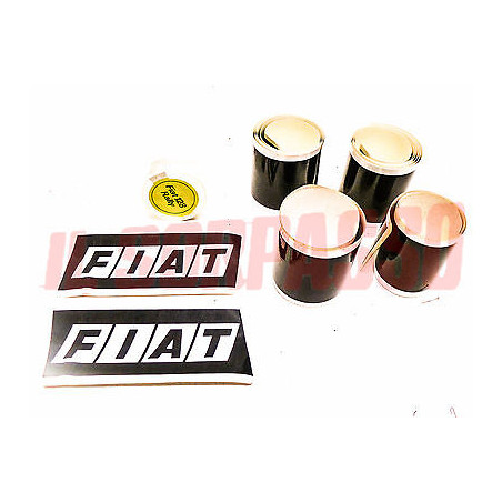 KIT ADESIVI STRISCE SERIGRAFIE LATERALI FIAT 128 RALLY ORIGINALI