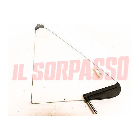 VETRO DEFLETTORE DESTRO PORTA FIAT 127 C CL ORIGINALE