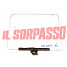 VETRO SCENDENTE DESTRO PORTA + ASTA BASE FIAT 850 900 T FAMILIARE - PULMINO