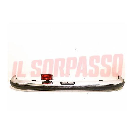 PARAURTI POSTERIORE STAFFE LUCE TARGA RETRONEBIA FIAT 128 SPECIAL ORIGINALE