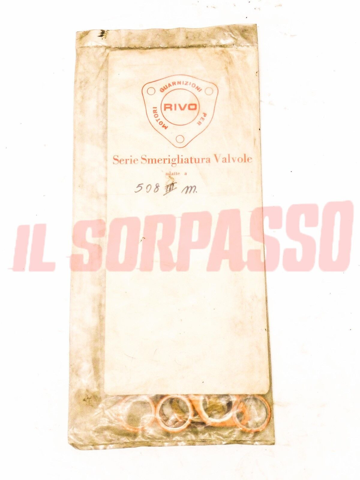 GUARNIZIONI KIT SERIE VALVOLE FIAT 508 BALILLA 3 MARCE ORIGINALI