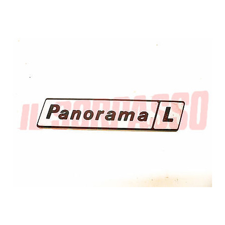 SCRITTA SIGLA FANALE POSTERIORE DESTRO FIAT 131 PANORAMA L ALLUMINIO ORIGINALE