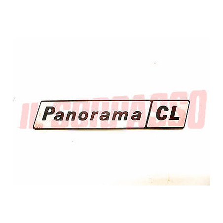 SCRITTA SIGLA FANALE POSTERIORE DESTRO FIAT 131 PANORAMA CL ALLUMINIO ORIGINALE