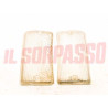 PLASTICHE BIANCHE FANALINI ANTERIORI FRECCE FIAT 124 SPECIAL 2 SERIE