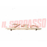 SCRITTA SIGLA COFANO POSTERIORE FIAT 600 mod 750 + CARROZZATI ACCESSORIO CROMATA