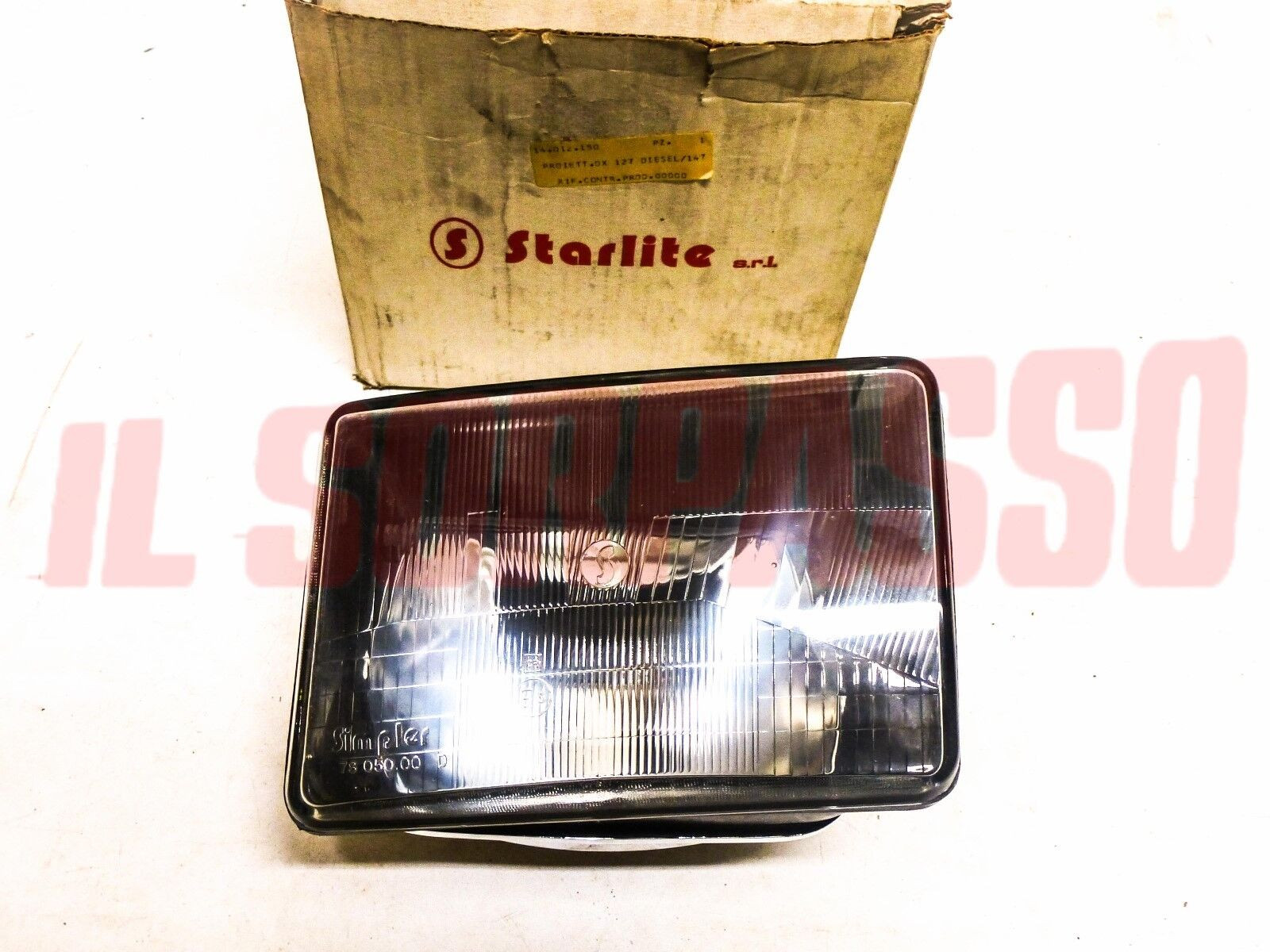 FANALE FARO GRUPPO OTTICO DESTRO FIAT 127 - 147 DIESEL