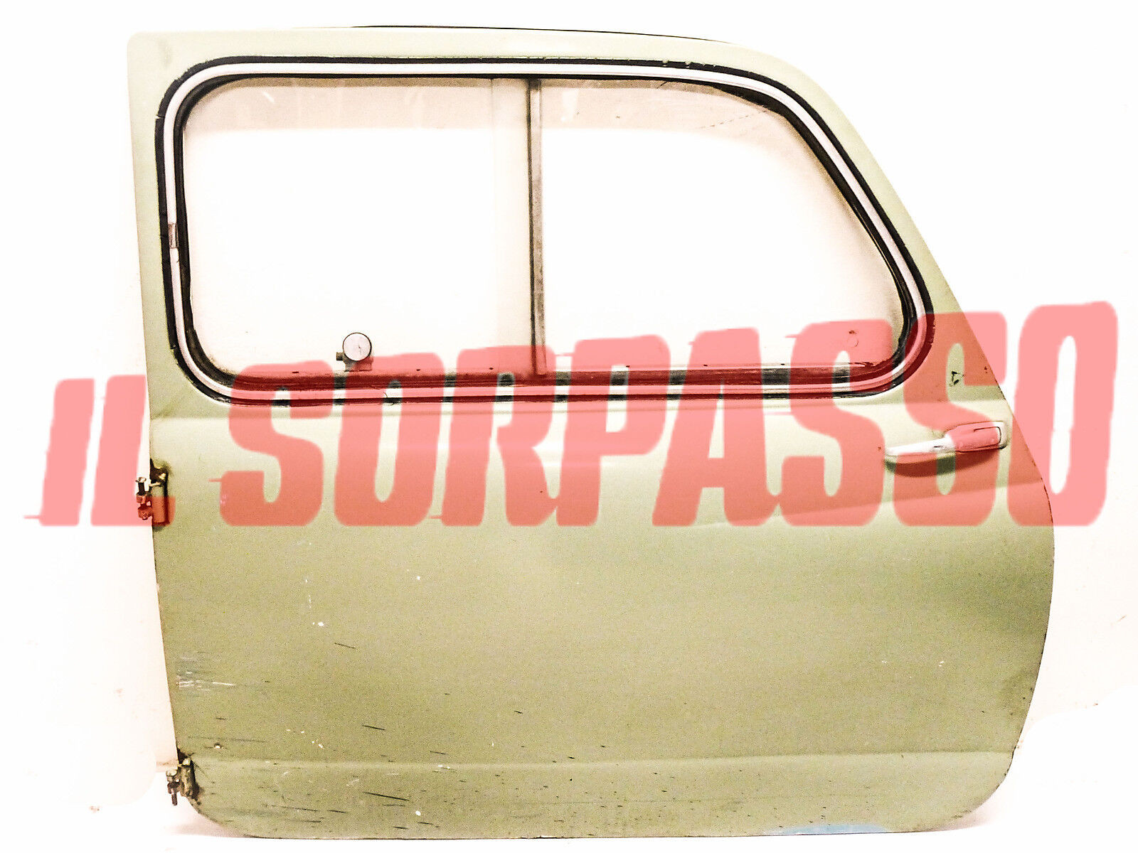 PORTA PORTIERA DESTRA FIAT 600 1 SERIE + VETRI SCORREVOLI + CORNICI RIGHT DOOR