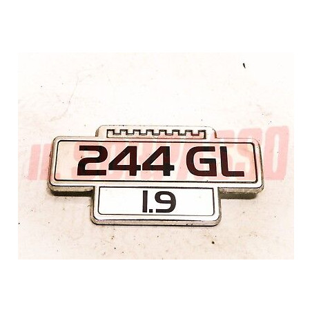 SCRITTA SIGLA VOLVO 244 GL 1.9 ORIGINALE