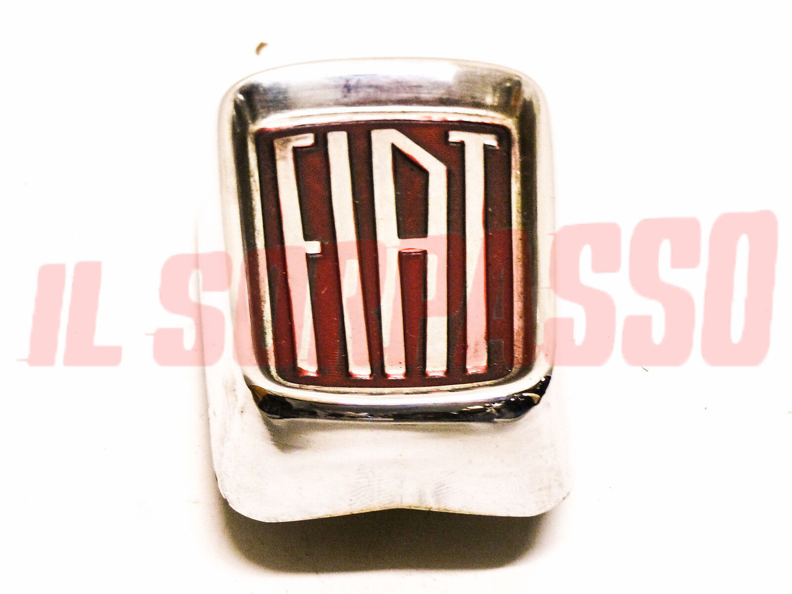 STEMMA SCRITTA FREGIO MASCHERINA FIAT 1100 103 H - SPECIAL - EXPORT  ORIGINALE