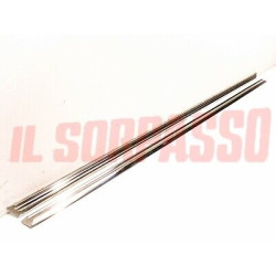 MODANATURE PROFILI SOTTOPORTA DESTRO SINISTRO FIAT 124 SPECIAL INOX ORIGINALI