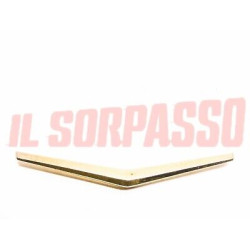 MASCHERINA BAFFO STEMMA FREGIO FIAT 850 COUPE SPORT 3 SERIE DORATO IN PLASTICA