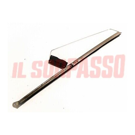 DEFLETTORE SINISTRO VETRO + TELAIO FIAT 850 SPIDER - SPORT ORIGINALE